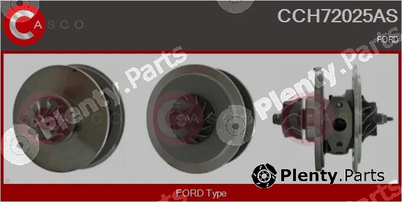 Casco CCH72025AS — Core assembly, turbocharger