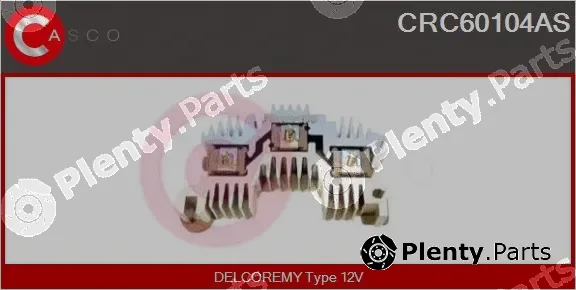 Casco CRC60104AS — Rectifier, alternator