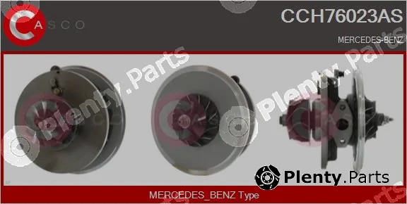 Casco CCH76023AS — Core assembly, turbocharger