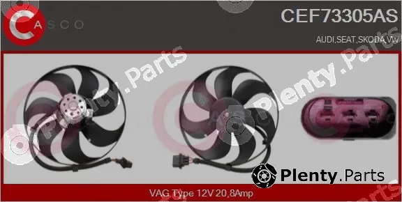 Casco CEF73305AS — Fan, engine cooling
