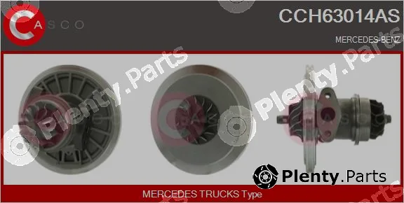 Casco CCH63014AS — Core assembly, turbocharger