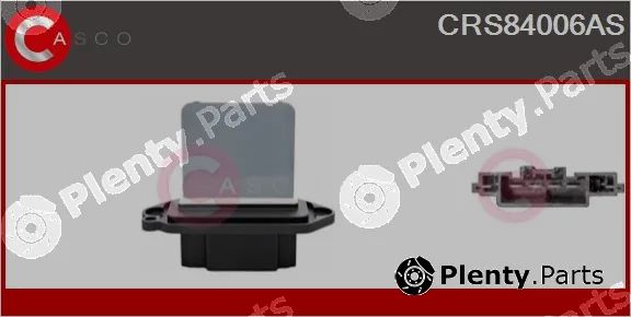 Casco CRS84006AS — Resistor, interior blower