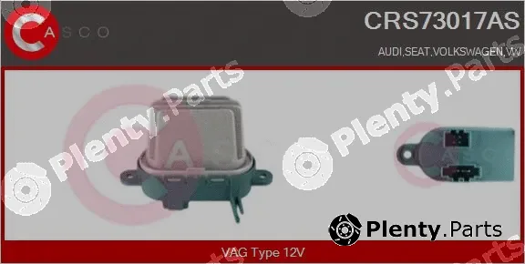 Casco CRS73017AS — Resistor, interior blower