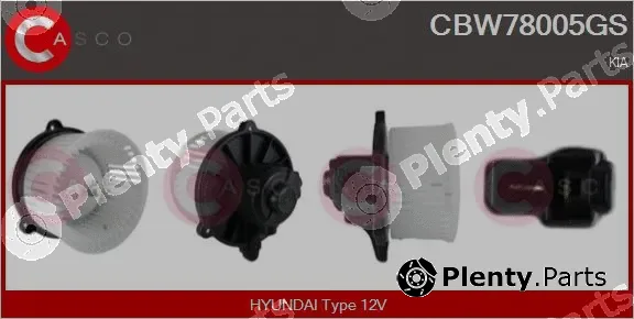 Casco CBW78005GS — Interior Blower