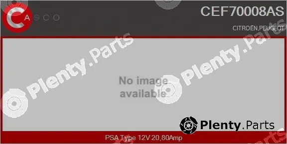 Casco CEF70008AS — Electric Motor, radiator fan