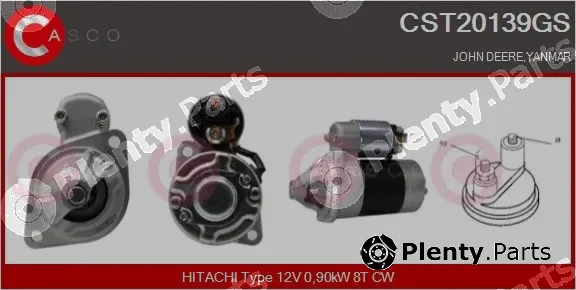 Casco CST20139GS — Starter