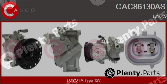 Casco CAC86130AS — Compressor, air conditioning