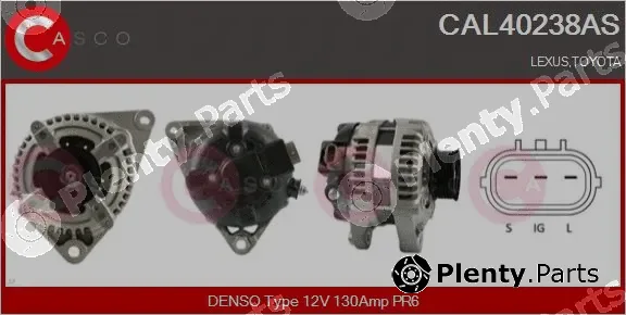 Casco CAL40238AS — Alternator