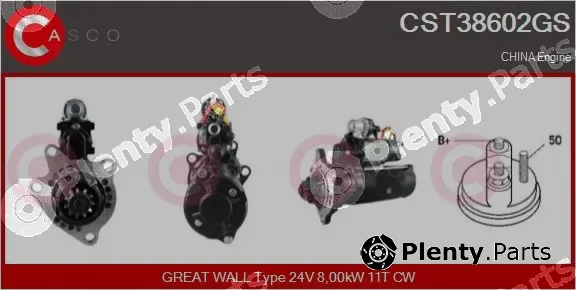Casco CST38602GS — Starter