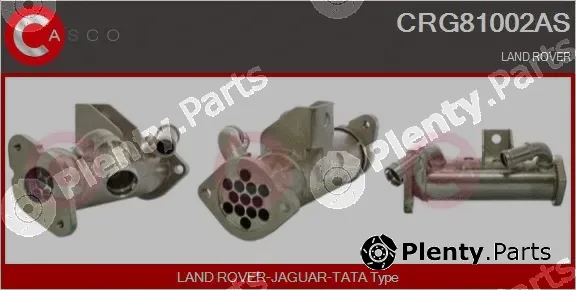 Casco CRG81002AS — Cooler, exhaust gas recirculation