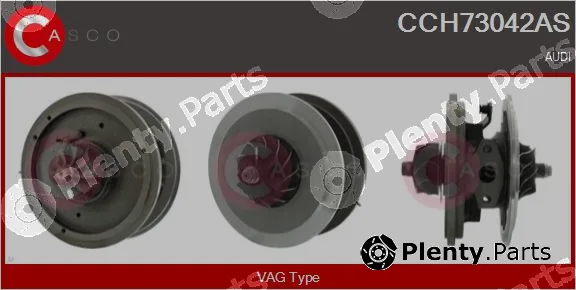 Casco CCH73042AS — Core assembly, turbocharger