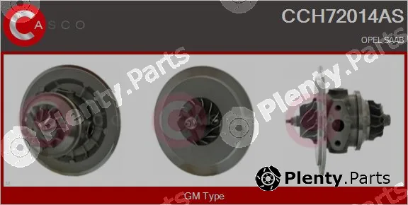 Casco CCH72014AS — Core assembly, turbocharger