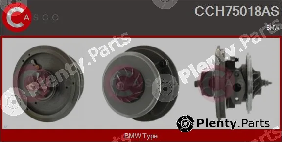 Casco CCH75018AS — Core assembly, turbocharger