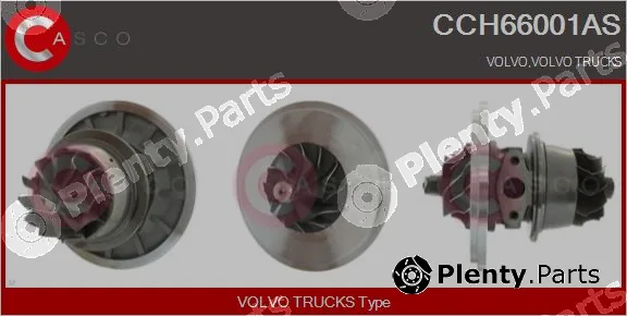Casco CCH66001AS — Core assembly, turbocharger