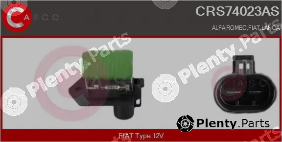Casco CRS74023AS — Series resistor, electric motor (radiator fan)