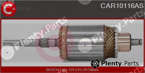 Casco CAR10116AS — Armature, starter