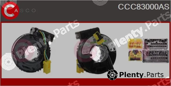 Casco CCC83000AS — Clockspring, airbag