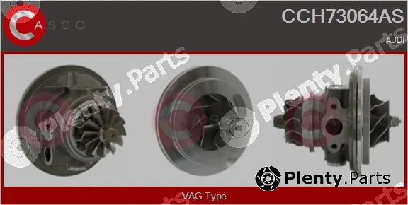 Casco CCH73064AS — Core assembly, turbocharger