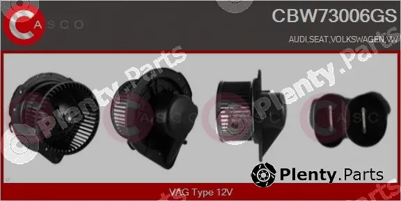 Casco CBW73006GS — Interior Blower