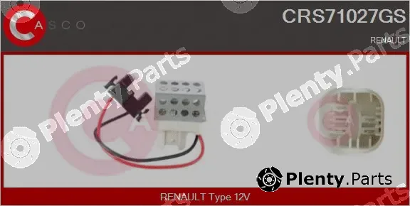 Casco CRS71027GS — Resistor, interior blower
