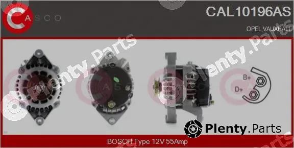 Casco CAL10196AS — Alternator