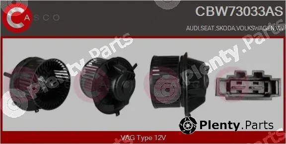 Casco CBW73033AS — Interior Blower