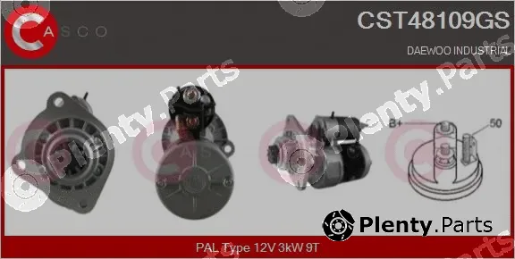 Casco CST48109GS — Starter