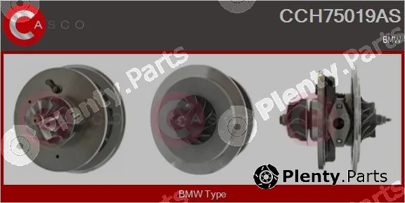 Casco CCH75019AS — Core assembly, turbocharger