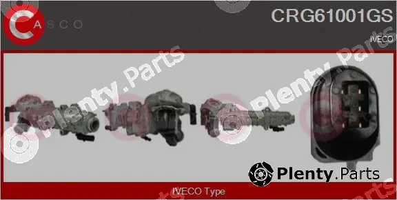Casco CRG61001GS — Cooler, exhaust gas recirculation