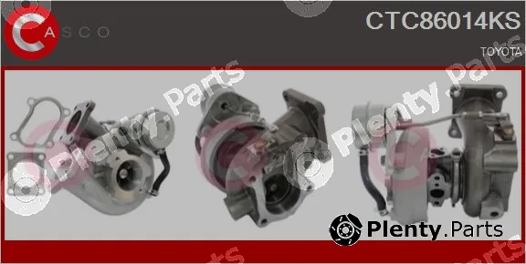 Casco CTC86014KS — Charger, charging (supercharged/turbocharged)