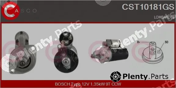 Casco CST10181GS — Starter