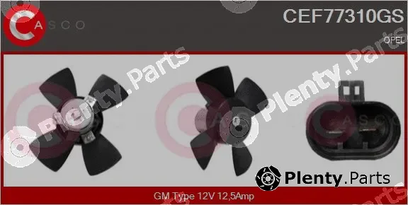 Casco CEF77310GS — Fan, engine cooling
