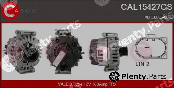 Casco CAL15427GS — Alternator