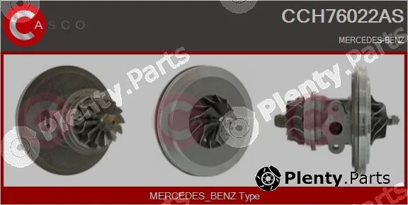 Casco CCH76022AS — Core assembly, turbocharger