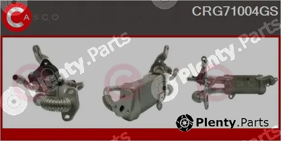 Casco CRG71004GS — Cooler, exhaust gas recirculation