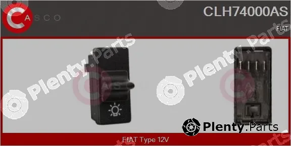Casco CLH74000AS — Switch, headlight