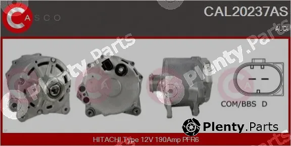 Casco CAL20237AS — Alternator