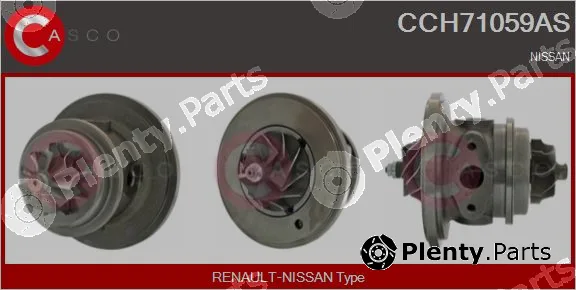 Casco CCH71059AS — Core assembly, turbocharger