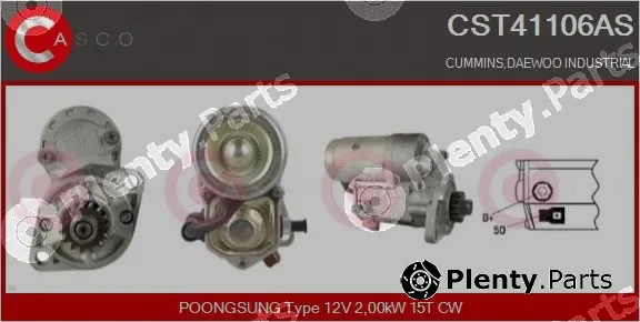 Casco CST41106AS — Starter