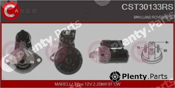 Casco CST30133RS — Starter
