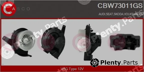 Casco CBW73011GS — Interior Blower