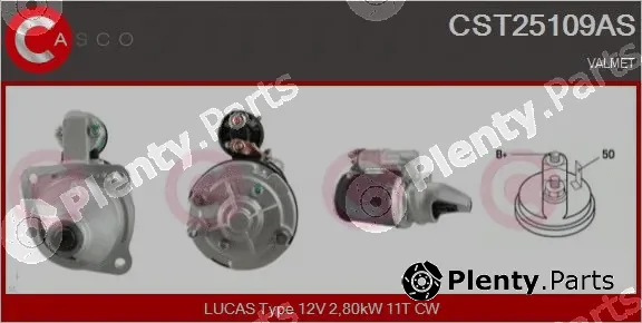 Casco CST25109AS — Starter