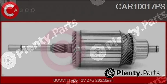 Casco CAR10017PS — Armature, starter