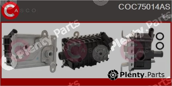 Casco COC75014AS — Oil Cooler, engine oil