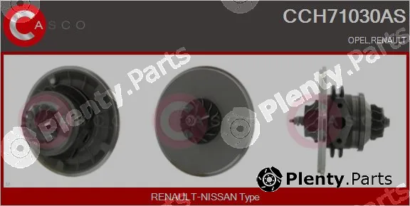 Casco CCH71030AS — Core assembly, turbocharger