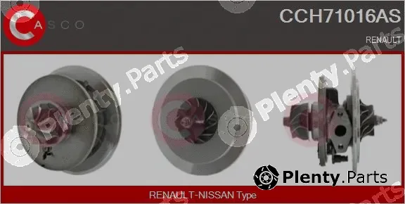 Casco CCH71016AS — Core assembly, turbocharger
