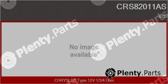Casco CRS82011AS — Resistor, interior blower