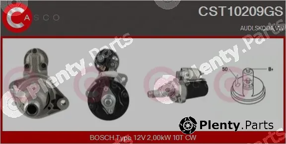 Casco CST10209GS — Starter