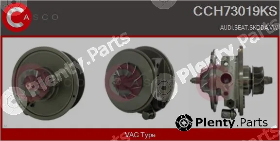 Casco CCH73019KS — Core assembly, turbocharger