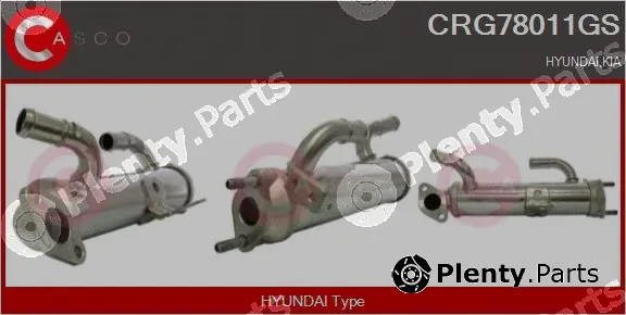 Casco CRG78011GS — Cooler, exhaust gas recirculation